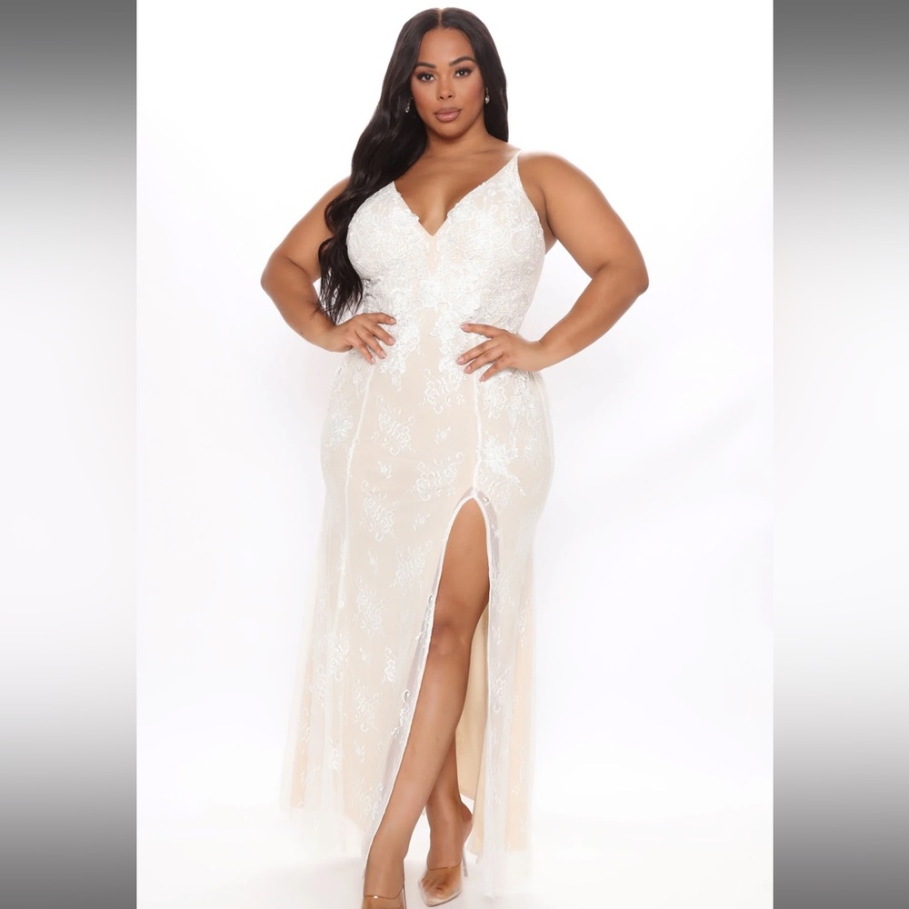 Fashion Nova‎ Maliya Maxi Gown Sz 1X